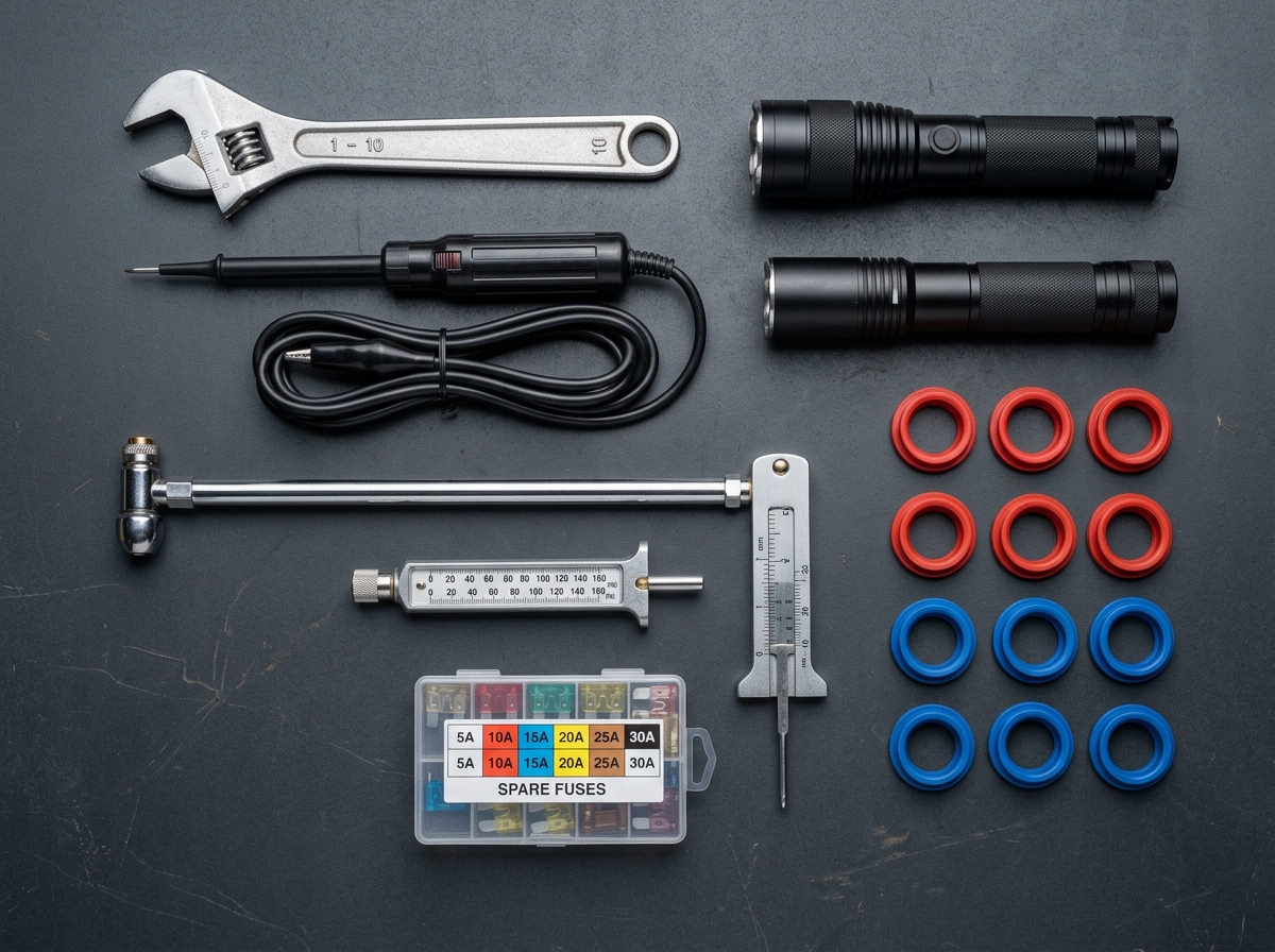 Commercial Truck Roadside Mechanical Diagnostic and Breakdown Tool Kit