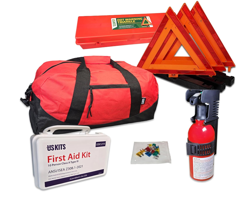 Heavy-Duty Commercial Vehicle Dry Chemical Fire Extinguisher with Bracket